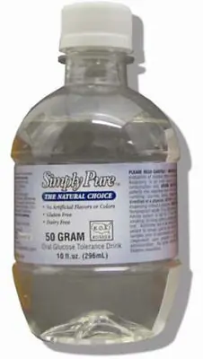 Azer Scientific - 10-SP-050 Glucose Tolerance Beverage Simply Pure® Unflavored 50 Gram 10 oz. per Bottle