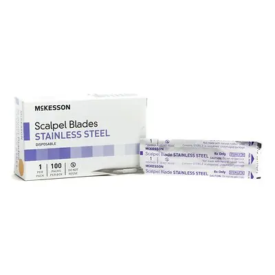 McKesson Brand - 16-63611 McKesson Stainless Steel Surgical Blade