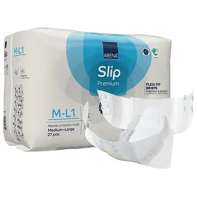 Abena North America - 1000020859 Abena® Slip Premium Flexi Fit Incontinence Briefs