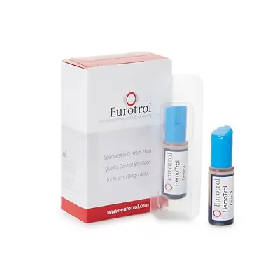 Hemocue - 171003002 Control Eurotrol HemoTrol™ Hemoglobin Level 3: High Level 2 X 1 mL