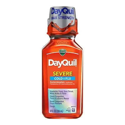 Procter & Gamble - 37000081008 DayQuil Severe Cold & Flu Liquid