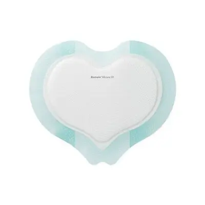 Coloplast - 37548 Silicone Foam Dressing Biatain® Silicone Fit 9.8 X 9.8 Inch With Border Film Backing Silicone Adhesive Sacral Sterile
