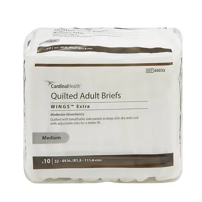Cardinal - 65033 Simplicity Unisex Adult Incontinence Briefs