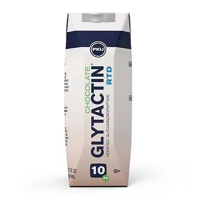 Cambrooke Therapeutics - 35064 Glytactin® RTD 10 Chocolate Low Phenylalanine GMP-based Medical Food
