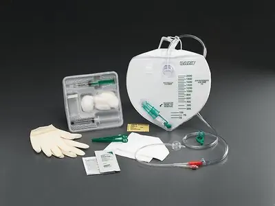 Bard 897214 - Indwelling Catheter Tray Bardex® Foley 14 Fr. 5 cc Balloon Silicone - 1/Each, 10/Case