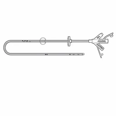 Avanos Medical Sales LLC - 0250-18 MIC Transgastric-Jejunal Feeding Tube