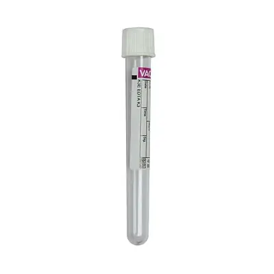 Greiner Bio-One - 456074 VACUETTE® Venous Blood Collection Tube K3 EDTA Additive 6 mL Pull Cap Polyethylene Terephthalate (PET) Tube