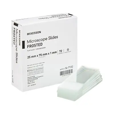 McKesson Brand - 16-7132 McKesson Frosted Microscope Slide