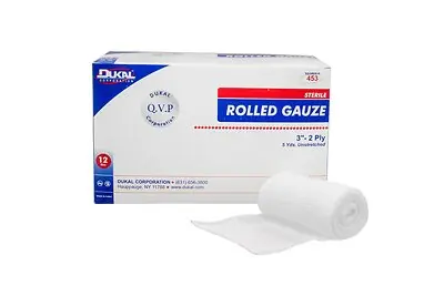 Dukal - 453 Dukal™ Sterile Fluff Bandage Roll