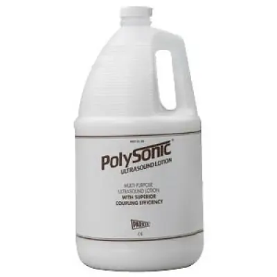 GE Healthcare - E8365EF Ultrasound Lotion Polysonic® 1 gal. Pump Bottle NonSterile