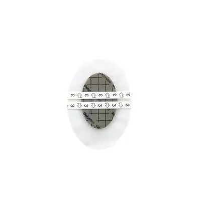 Ferris Manufacturing - 1853 PolyMem® Shapes® Foam Dressing with Silver, 3½ x 5 Inch