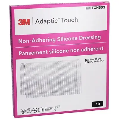Solventum Corporation - TCH503 Wound Contact Layer Dressing 3M™ Adaptic™ Touch 5 X 6 Inch Sterile