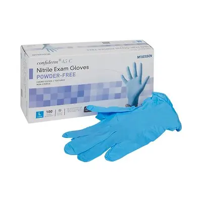 McKesson Brand - 14-658C McKesson Confiderm® 4.5C Nitrile Exam Glove