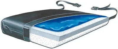 Skil-Care - 754330 Seat Cushion Level Ultra 18 W X 16 L X 4 D Inch Foam / Gel