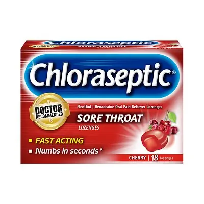 Procter & Gamble - 37811201106 Chloraseptic® Phenol / Benzocaine Sore Throat Relief