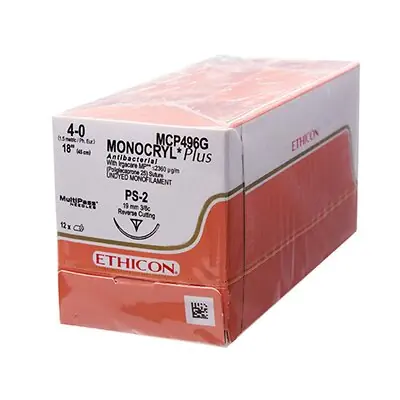 J & J Healthcare Systems - MCP496G Monocryl™ Plus Suture with Needle