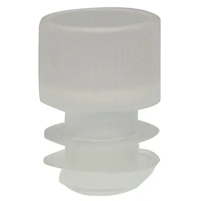 McKesson Brand - 177-116152C Tube Closure McKesson Flanged Plug Cap 16 mm Diameter NonSterile Natural