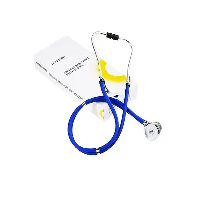 McKesson Brand - 01-641RBGM McKesson Lumeon Sprague Rappaport Stethoscope Double Lumen Royal Blue 641RBGM