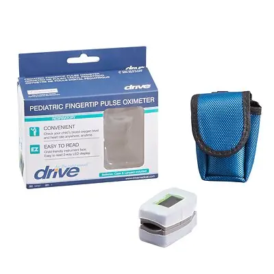 Drive DeVilbiss Healthcare - 18707 Fingertip Pulse Oximeter Drive Pediatric Battery Operated LED Display
