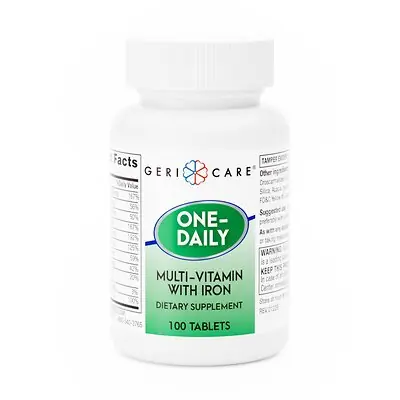 Geri-Care - 521-01-GCP Geri-Care® One-Daily Multivitamin Supplement with Iron Tablets