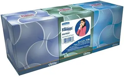Kimberly Clark - 21286 Anti-Viral Facial Tissue Kleenex® Anti-Viral White 8-1/5 X 8-2/5 Inch 68 Count