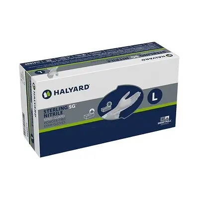 O&M Halyard Inc - 41660 Sterling SG® Nitrile Exam Glove