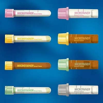 BD - 365987 BD Microtainer® Capillary Blood Collection Tube Lithium Heparin / Separator Gel Additive 400 µL to 600 µL BD Microgard™ Closure Plastic Tube