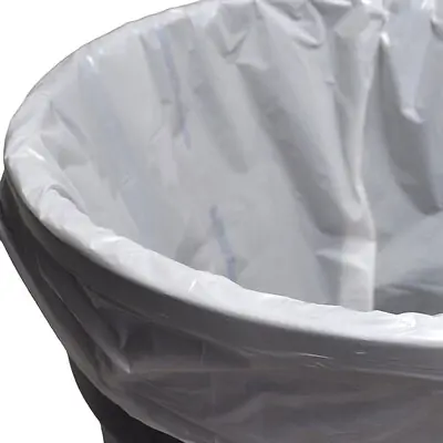 Elkay Plastics - ALL24CS Trash Bag LK® 10 gal. 10 Mic. 23 X 24 Inch White Star Seal Bottom Flat Pack
