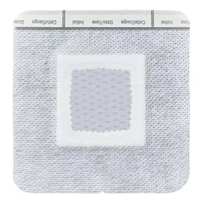Medline - SV46XT IV Dressing SorbaView 2000 Window Dressing Fabric / Film 4 X 4 Inch / 1.25 Inch Window Sterile