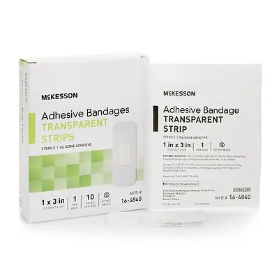 McKesson Brand - 16-4840 McKesson Sheer Adhesive Strip