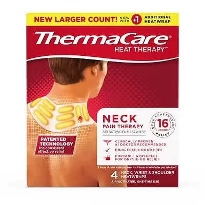 Emerson Healthcare - F00573304019 ThermaCare® Neck Pain Therapy Heatwraps