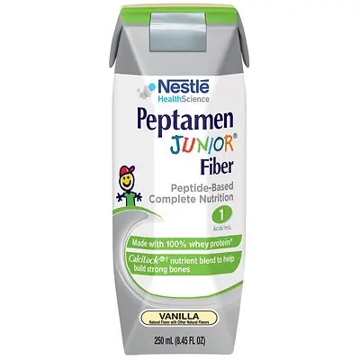 Nestle Healthcare Nutrition - 00798716602105 Peptamen Junior® Fiber Peptide-Based Complete Nutrition