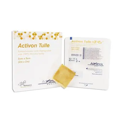 Mediusa - CR4135 Activon® Tulle Honey Tulle Impregnated Wound Dressing
