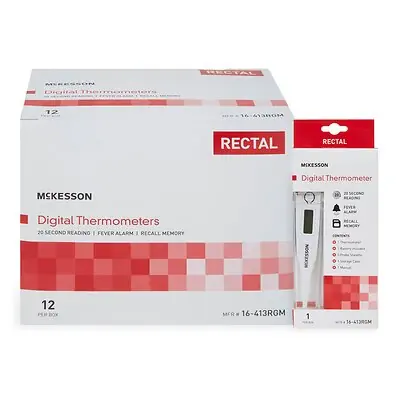 McKesson Brand - 16-413RGM McKesson Digital Thermometer
