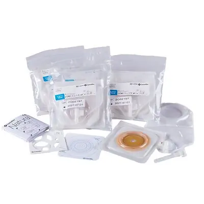ConvaTec - 423550 Ostomy Pouch Natura® One-Piece System Trim To Fit 2-3/4 Inch Stoma Drainable