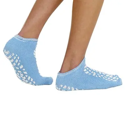 The Pillow Factory Division - 46012-BLU Terry Treads® Slipper Socks