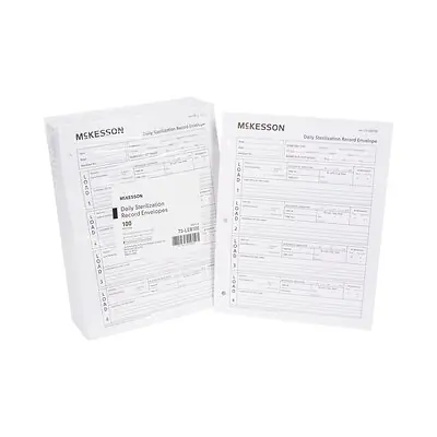 McKesson Brand - 73-LEB100 McKesson Sterilization Record Envelope