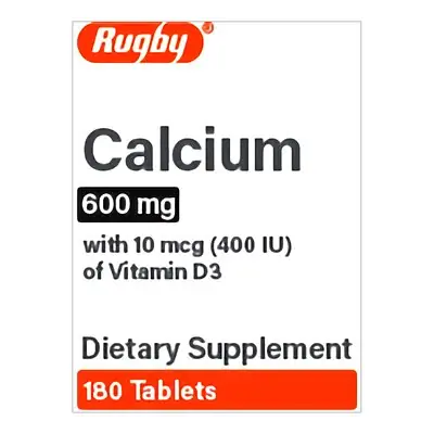 Major Pharmaceuticals - 80681013901 Rugby® Calcium / Vitamin D-3 Tablet