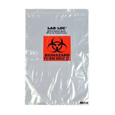 Elkay Plastics - LABZ1420B Lab-Loc® Specimen Transport Bag with Document Pouch