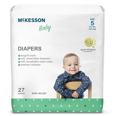 McKesson Brand - BD-SZ5 McKesson Baby Diaper
