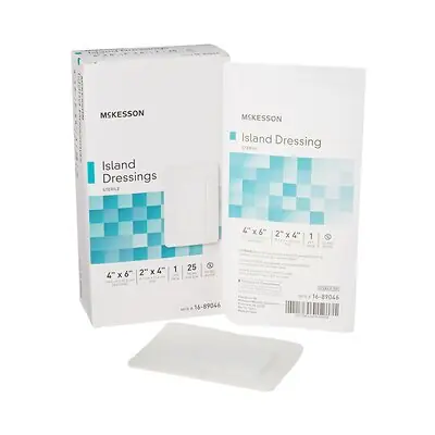 McKesson Brand - 16-89046 McKesson White Adhesive Dressing