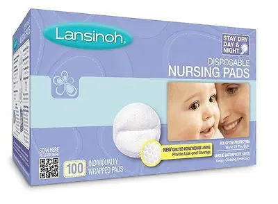 Emerson Healthcare - 20370 Nipple Shield Lansinoh® Stay Dry One Size Fits Most Cotton Disposable