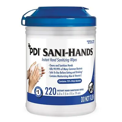 Professional Disposables - P15984 Sani-Hands Hand Sanitizing Wipes