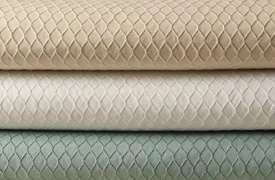 Standard Textile - 32090177 Bedspread Gemstone 75 W X 110 L Inch 50% Cotton / 50% Polyester Sage