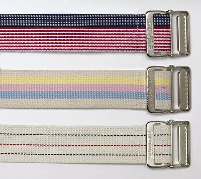 Skil-Care - 252060 Gait Belt 60 Inch Length Pastel Stripe Cotton