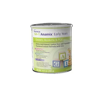 Nutricia North America - 151622 Infant Formula GA-1 Anamix Early Years Unflavored 14.1 oz. Can Powder Amino Acid / Iron Glutaric Aciduria Type-1 (GA-1)