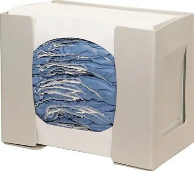 Bowman Manufacturing - PD100-0212 PPE Dispenser BOWMAN® Wall Mount 1-Box Capacity Quartz Beige 12-1/4 W X 10-1/8 H X 7-5/8 D Inch ABS Plastic