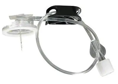 B. Braun - 4447000-02 Port Access Infusion Needle Surecan™ Safety II 19 Gauge 0.6 Inch 7-1/2 Inch Tubing Without Port
