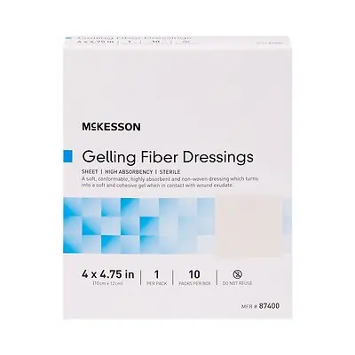 McKesson Brand - 87400 McKesson Gelling Fiber Wound Dressing