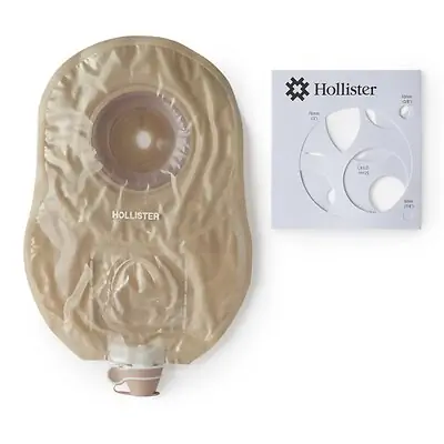 Hollister - 84138 CeraPlus™ Soft Convex 1-Piece Ultra Clear Urostomy Pouch